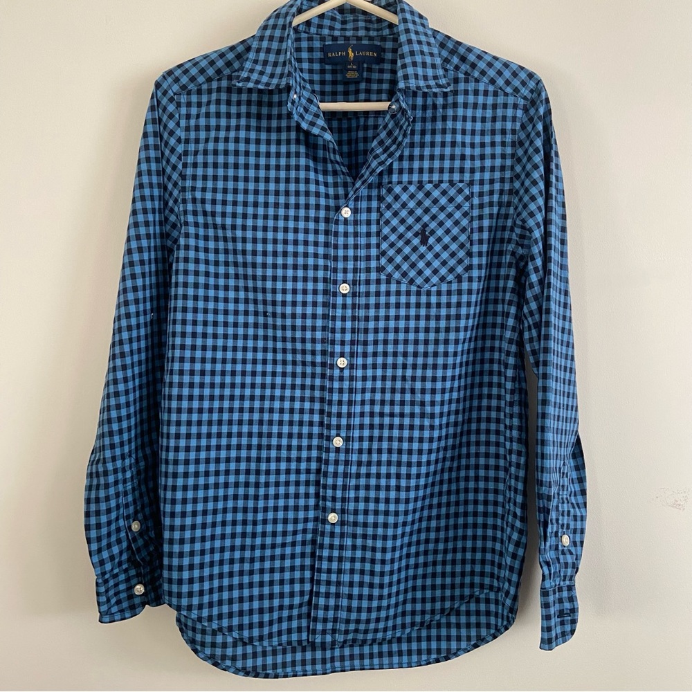 Ralph Lauren Blue Button Down  Shirt